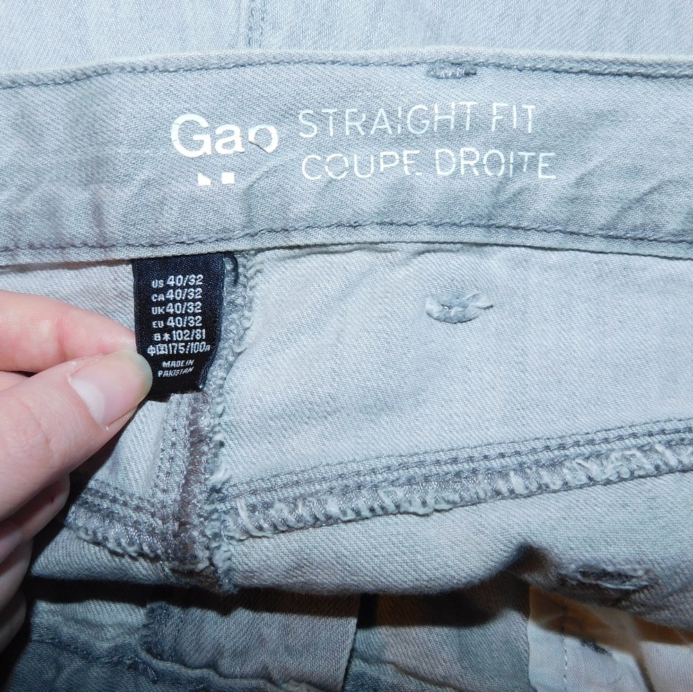 MENS GAP light washed jeans